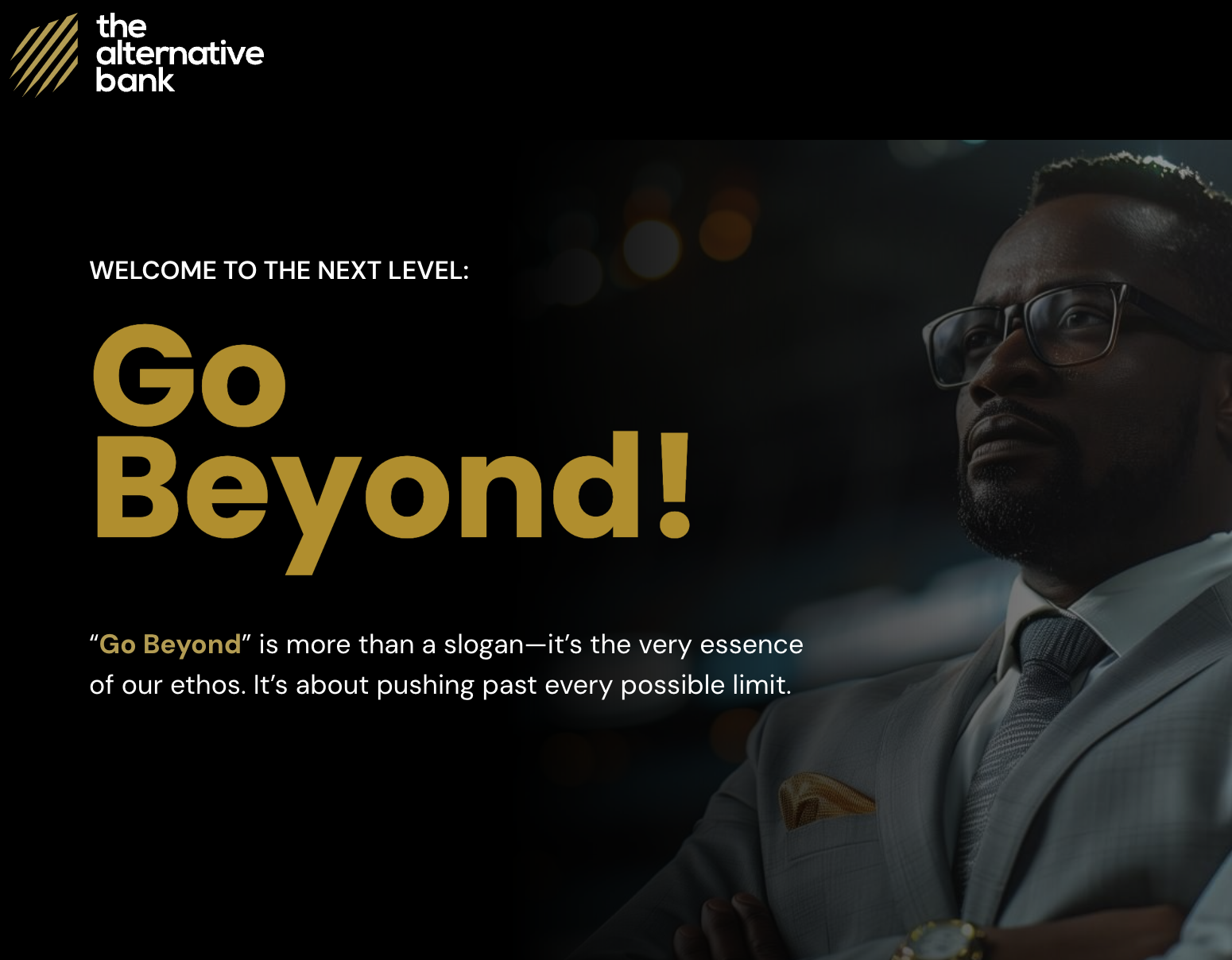 Go Beyond - The Alternative Bank