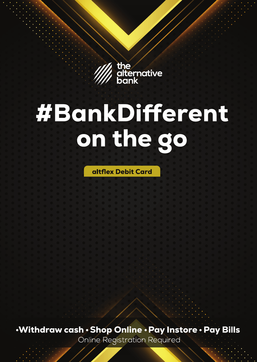 AltFlex debit card by The Alternative Bank
