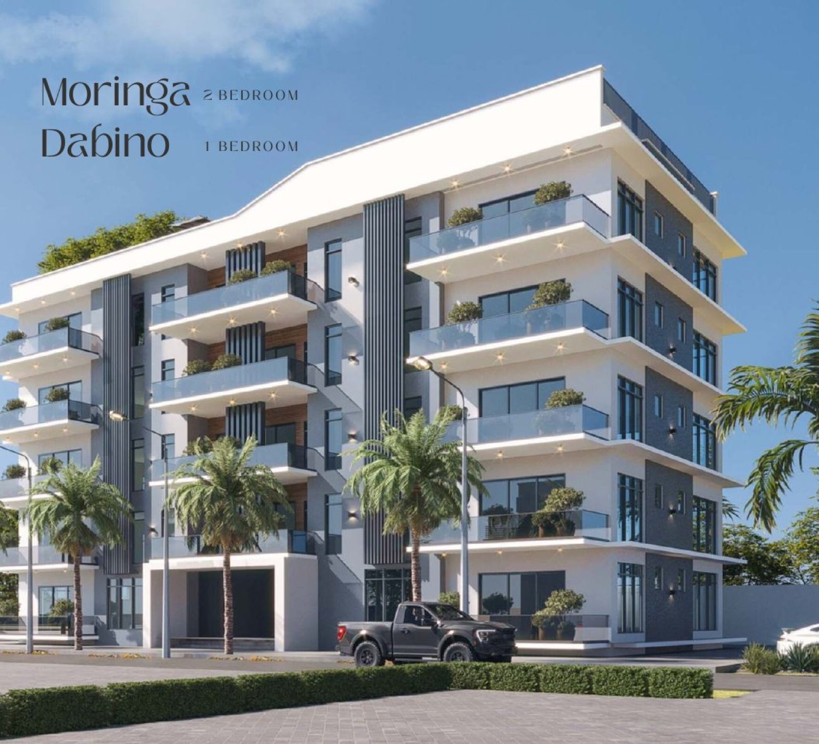 Moringa and Dabino apartment building at The Enclave